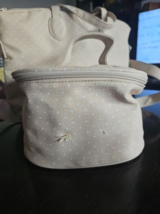 Bolso bebé Pasito a Pasito + neceser son 3 piezas