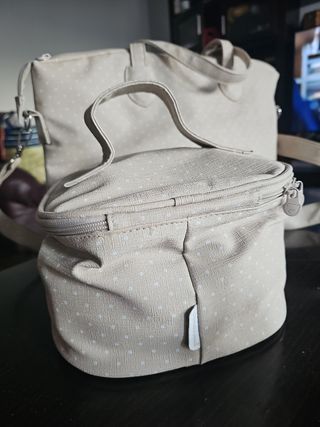 Bolso bebé Pasito a Pasito + neceser son 3 piezas