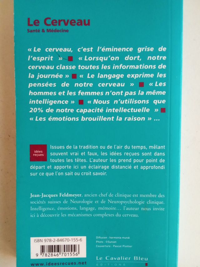 Le cerveau: idées reçues sur le cerveau