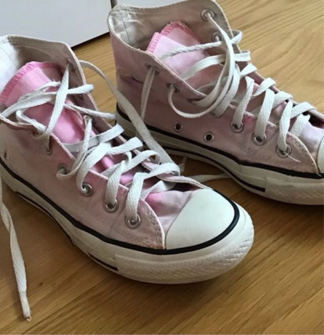 Converse rosas - zapatillas altas