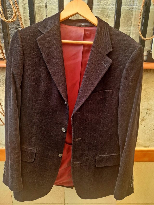 Americana pana ligera Zara negra