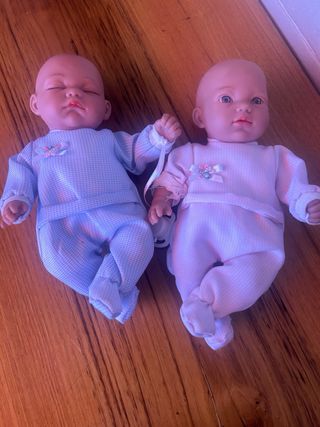 2 Muñecos Bebés Blanditos