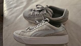 Zapatillas Puma grises mujer