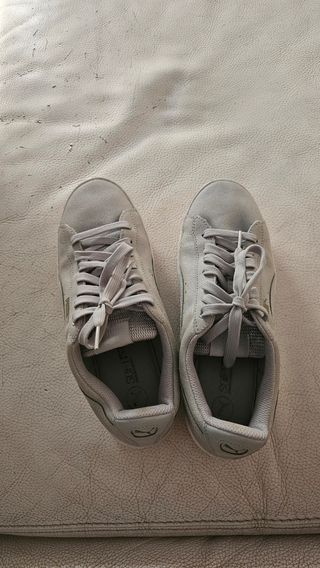 Zapatillas Puma grises mujer