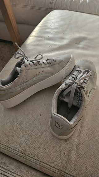 Zapatillas Puma grises mujer