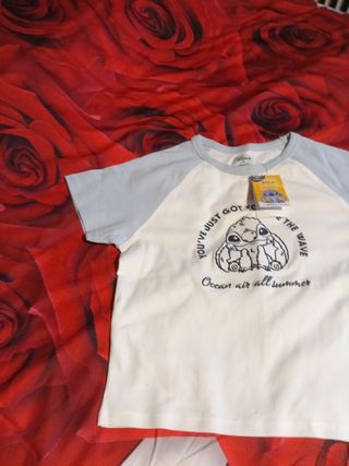 Camiseta Stitch - Talla Chica