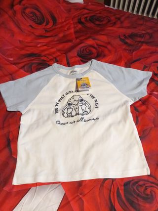 Camiseta Stitch - Talla Chica