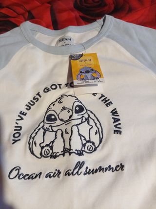 Camiseta Stitch - Talla Chica