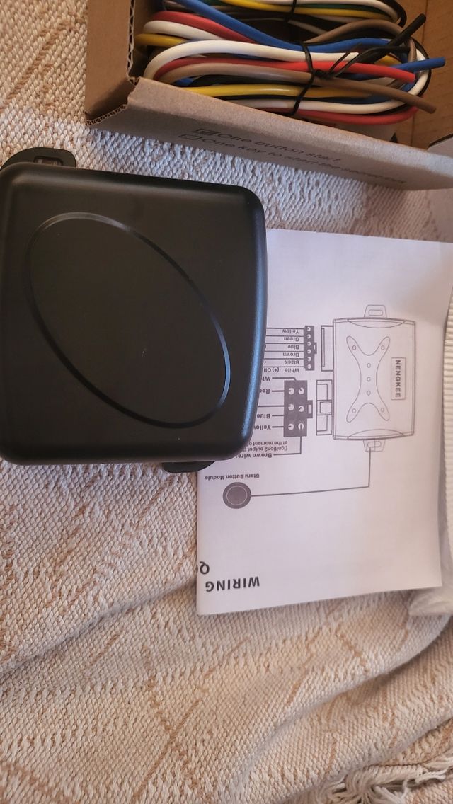 Botón de arranque para coche