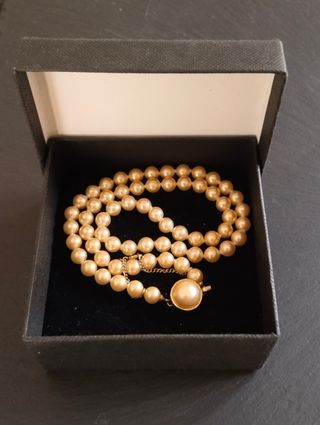 Collar perlas Majorica auténtico
