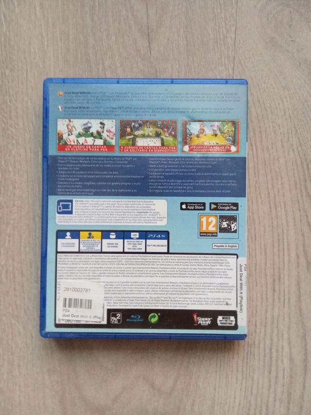 PS4 Just Deal With It! Juego de cartas