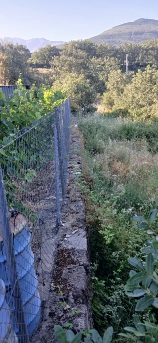 Parcela con jardín en Candeleda