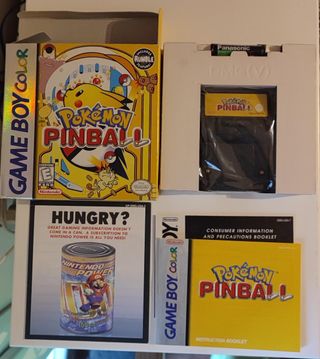 Pokémon Pinball - Game Boy Color compleot