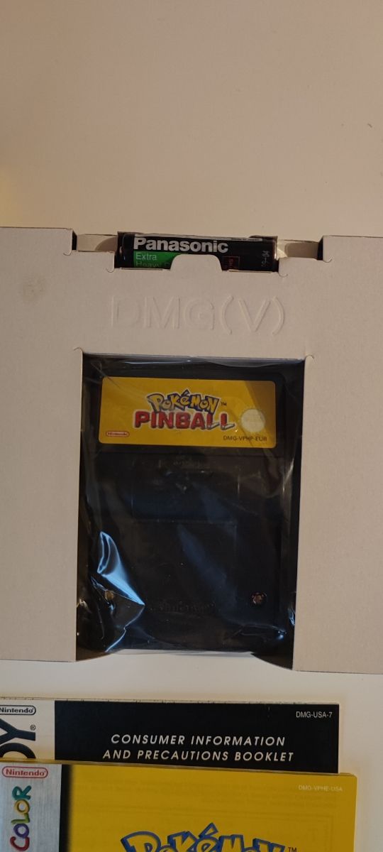 Pokémon Pinball - Game Boy Color compleot