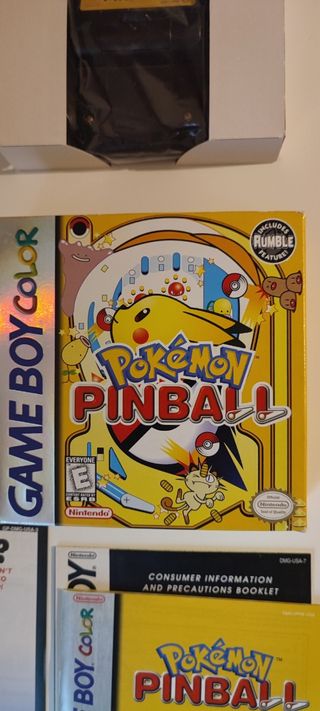 Pokémon Pinball - Game Boy Color compleot