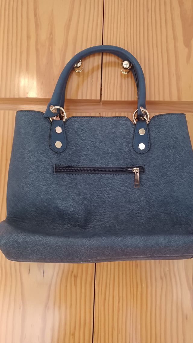 Bolso bandolera azul marino