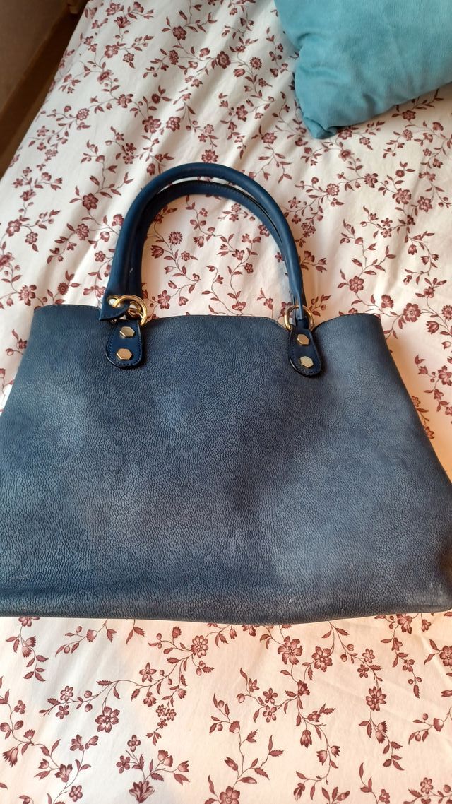 Bolso bandolera azul marino