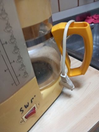 Cafetera SWR y tetera