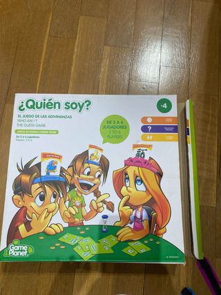 Juego de mesa ¿Quién soy?