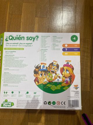 Juego de mesa ¿Quién soy?