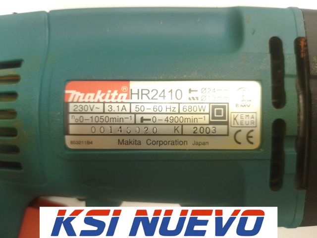 MARTILLO ROTATIVO MAKITA HR2410 680W SDS+ 71954