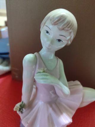 Bailarina porcelana años 80