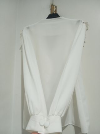 Blusa blanca encaje