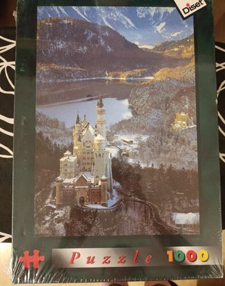 Puzzle 1000 piezas Diset Castillo Neuschwanstein