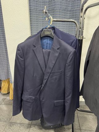 Traje Massimo Dutti azul - Hombre