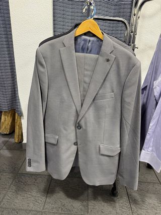 Traje Massimo Dutti azul - Hombre
