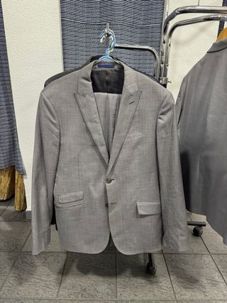 Traje Massimo Dutti azul - Hombre