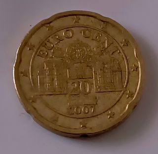 20 céntimos euro - Monedas 2007