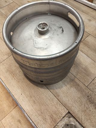Barril Cerveza Acero Inoxidable
