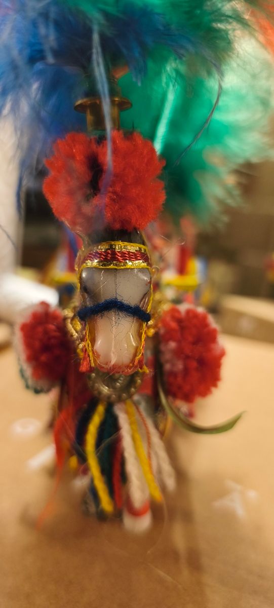 Cm 22 Carrettino Anni ‘70 In Legno Cavallo Plastic