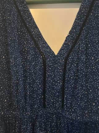 Vestido azul estampado - Nuevo
