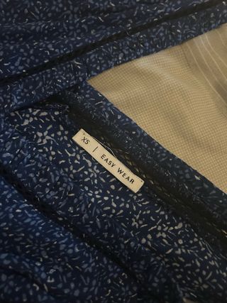 Vestido azul estampado - Nuevo