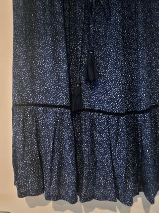 Vestido azul estampado - Nuevo