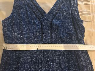 Vestido azul estampado - Nuevo