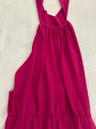 Vestido largo The Are fucsia