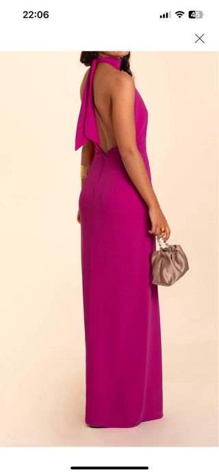 Vestido largo The Are fucsia