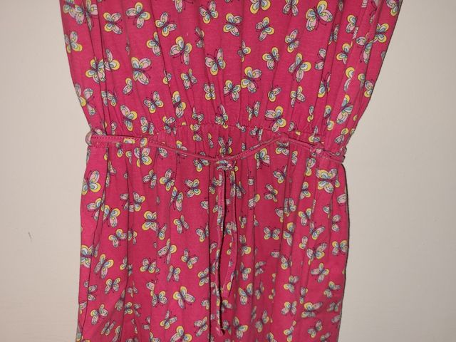 Vestito Farfalle Bimba 10-12 Anni