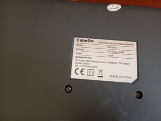 ENVASADORA AL VACÍO ELÉCTRICA