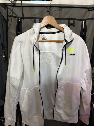 Sudadera Nike Air Max blanca - M