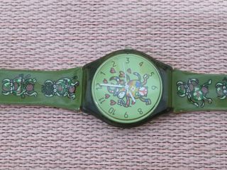 Reloj Kukuxumusu verde militar