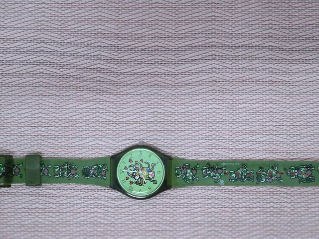 Reloj Kukuxumusu verde militar