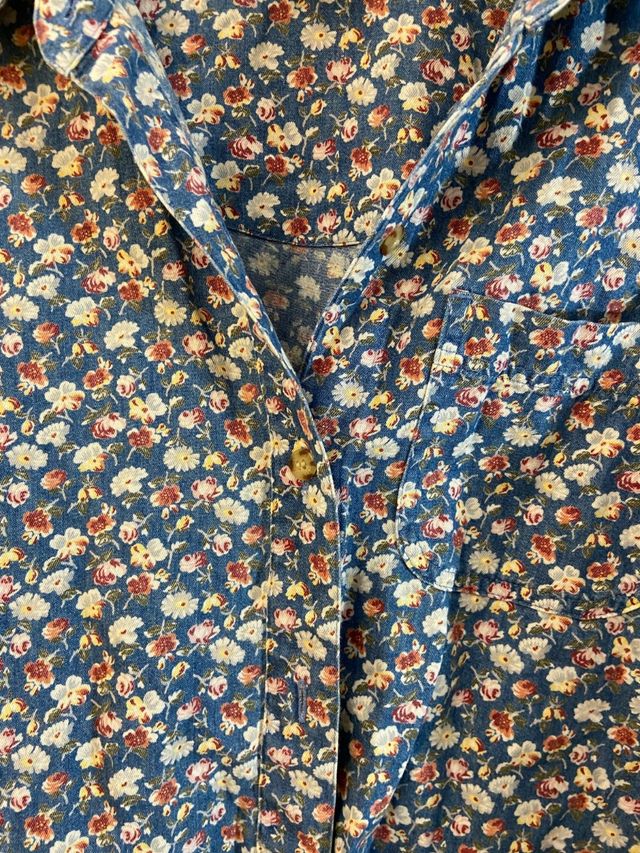 Camisa estampada floral