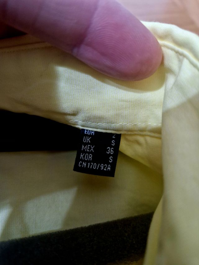 Camisa hombre Pedro del Hierro amarilla