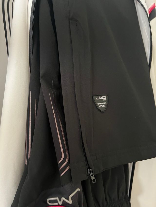 Chandal Drop Shot bianco e nero