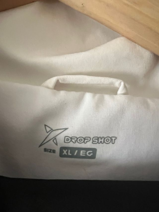 Chandal Drop Shot bianco e nero