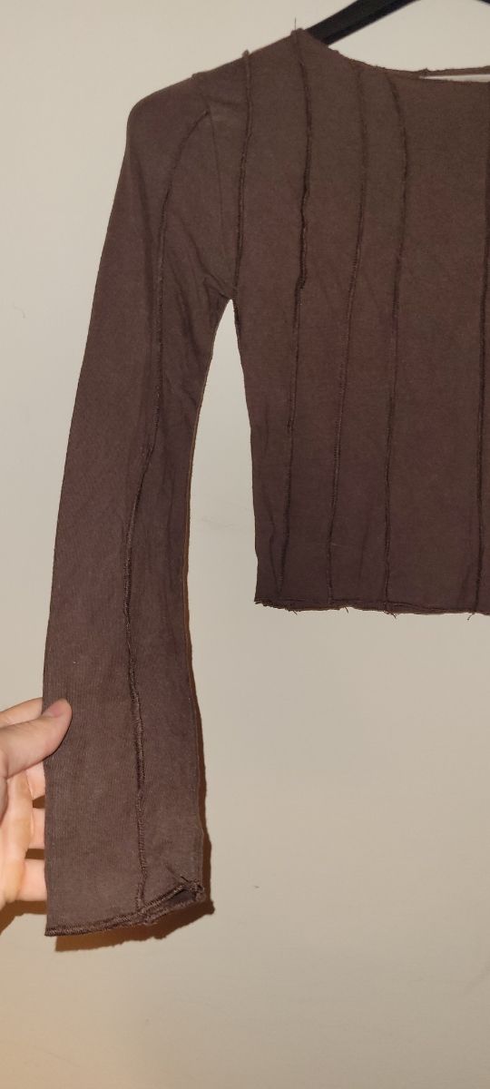 Top corto Pull&Bear marrón